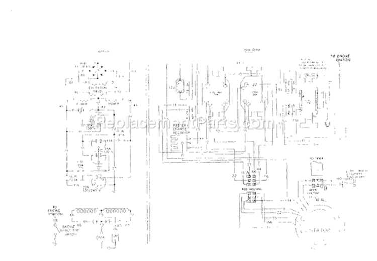 Page F Diagram and Parts List for 9116-1  Briggs and Stratton Generator